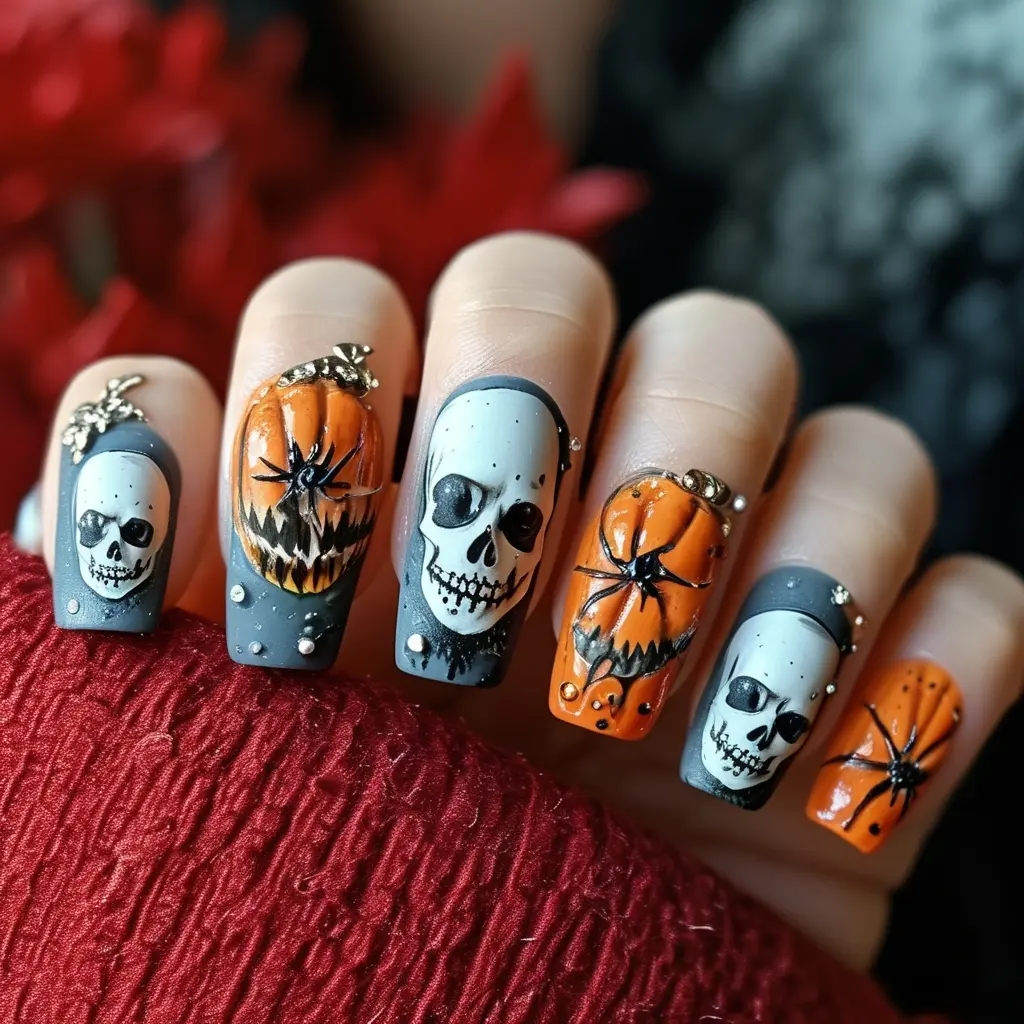 Skeleton Nails 00001