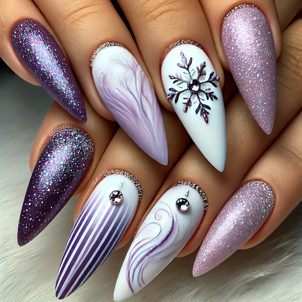 Christmas Nail Holiday Designs