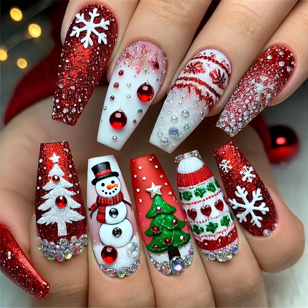 Christmas Nail Stamps