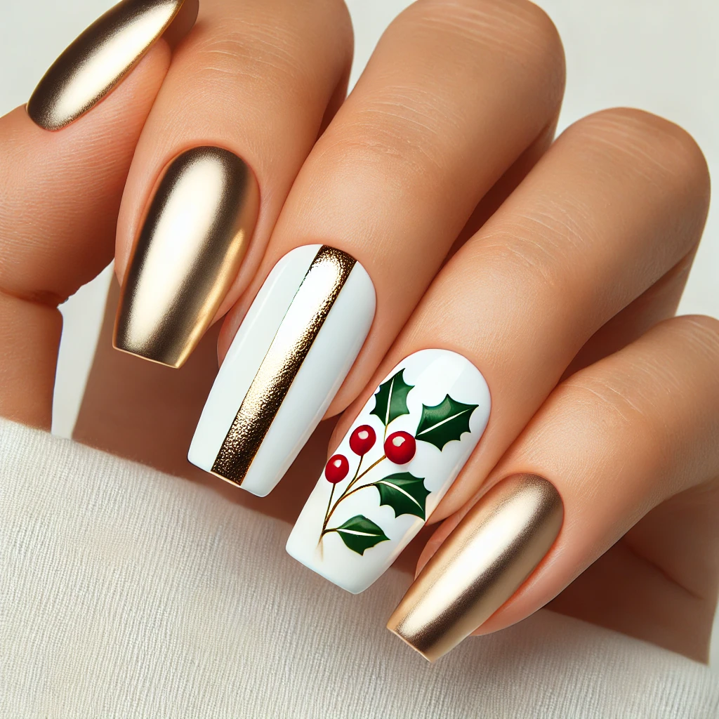 Christmas Nail Art at Home