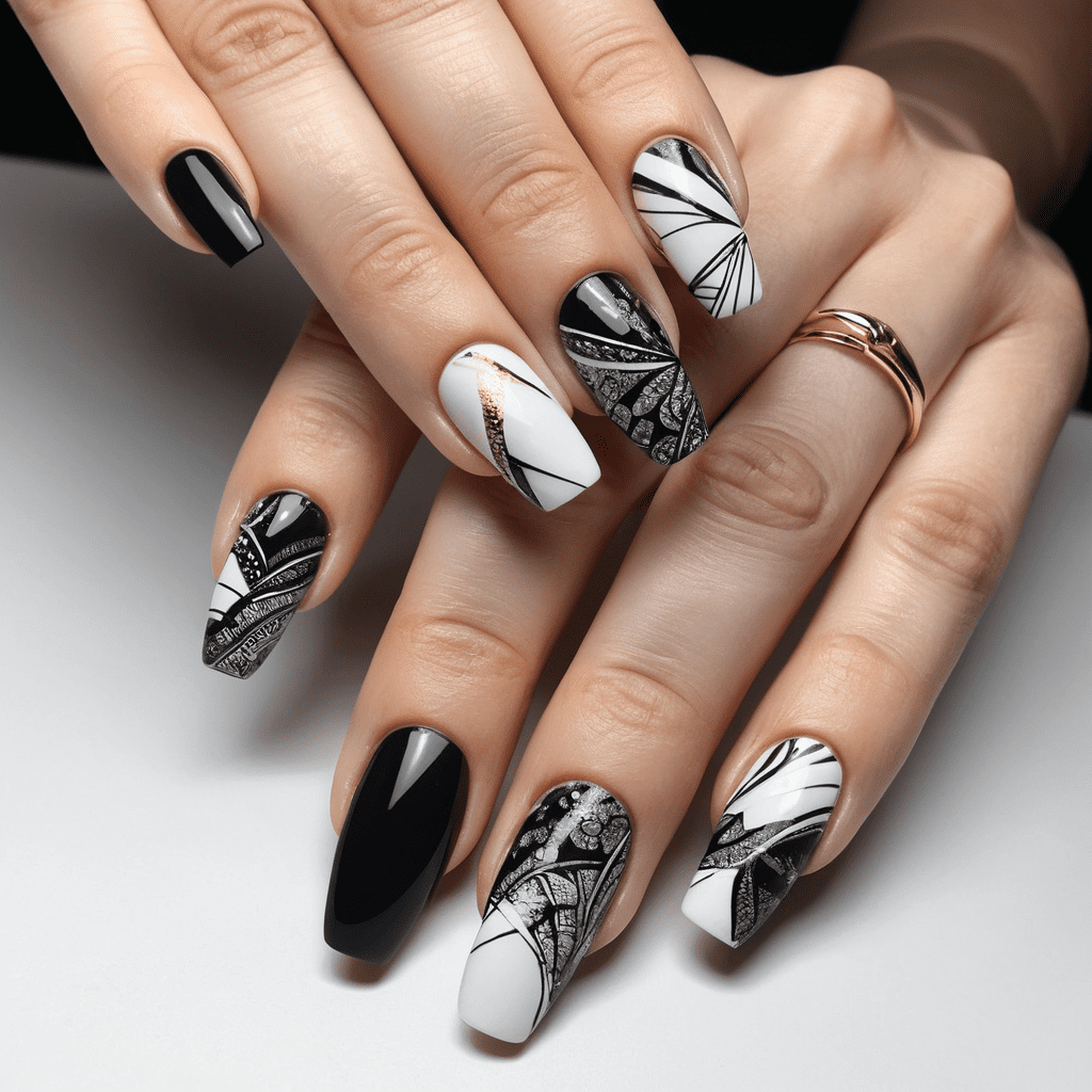 Protection Tips nail art